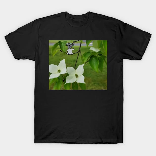 Creepy Cute Cartoon in Tree T-Shirt by Wanderer Bat